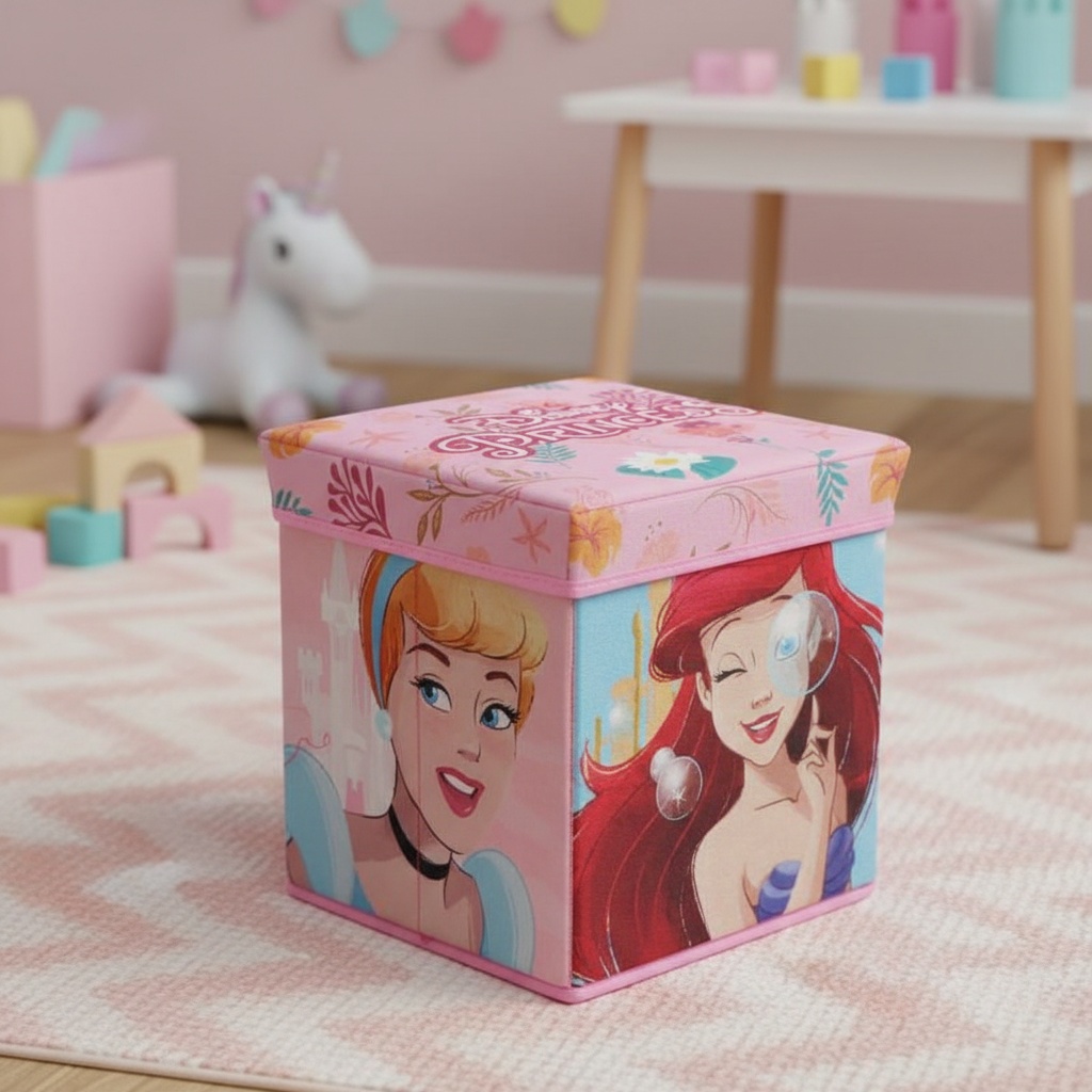 Disney PrincessÂ® Legetøjs Opbevaringsboks & Stol