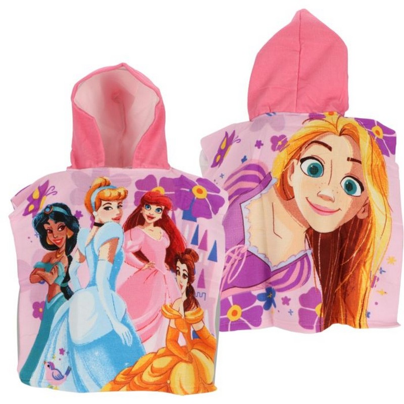 Disney PrincessÂ® Håndklædeponcho Lyserød