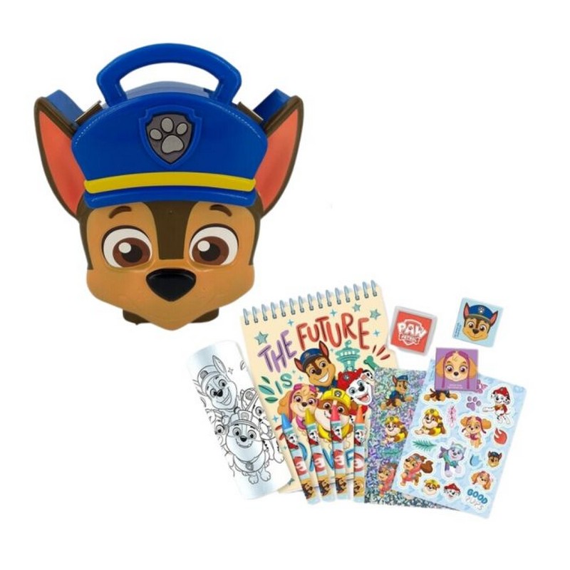 Paw Patrol Chase Tegnesæt | Paw Patrol Male- & Tegneudstyr - Temashop