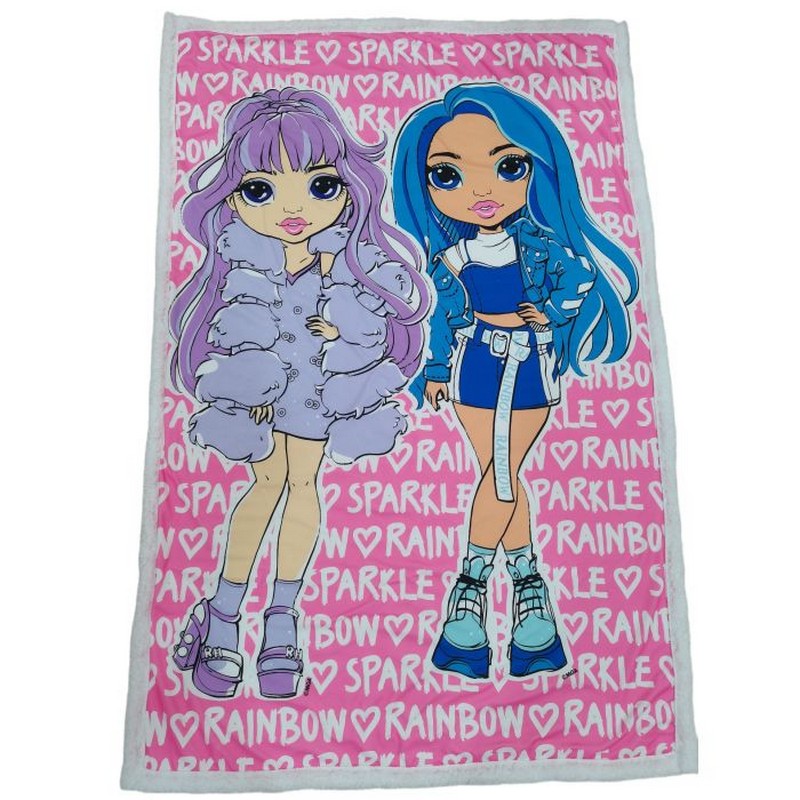 Rainbow Surprise Fleecetæppe (150 x 100 cm) | Rainbow Surprise Tæpper - Temashop