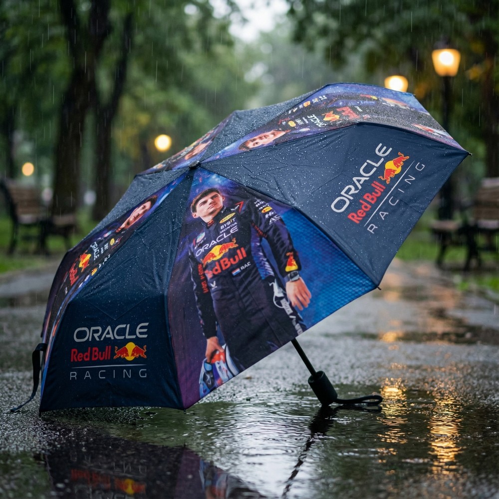 Red Bull Max Verstappen Paraply (94 x 23,5 cm) | Red Bull Paraply - Temashop
