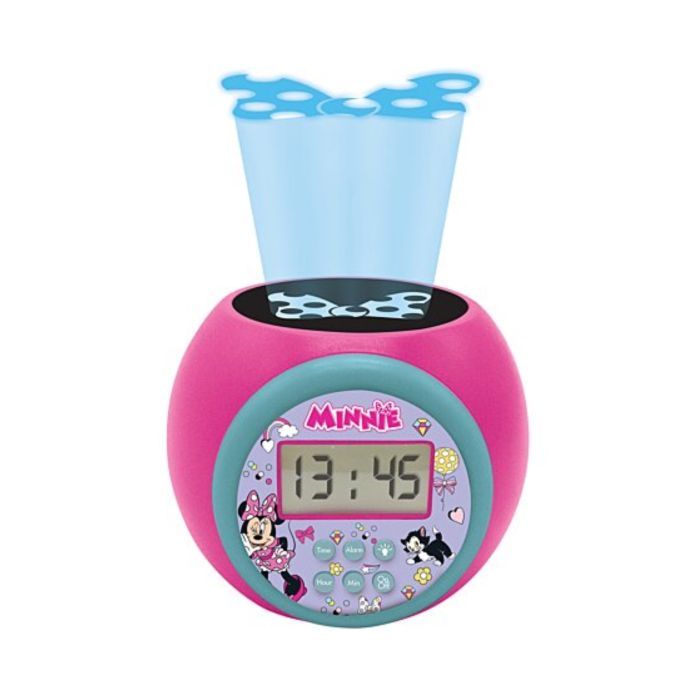 Minnie Mouse Projektor Vækkeur (16 x 10,5 x 14,5 cm) | Minnie Mouse Vækkeure - Temashop