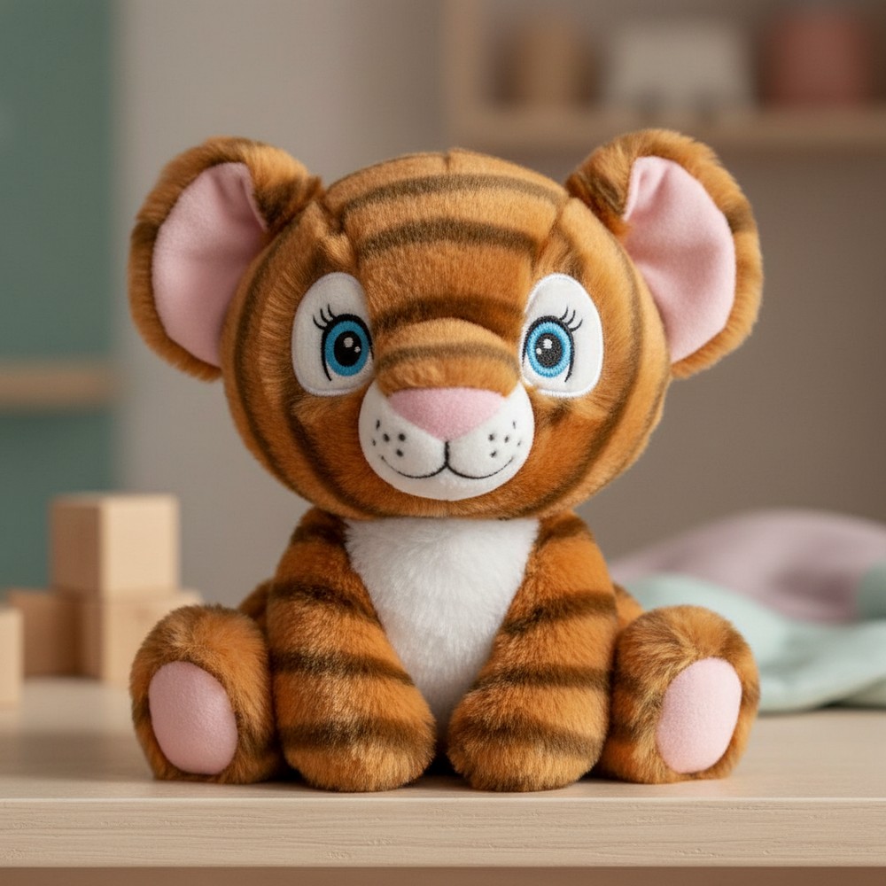Keel Toys Tiger Bamse (25 cm) | Tiger Bamse - Temashop