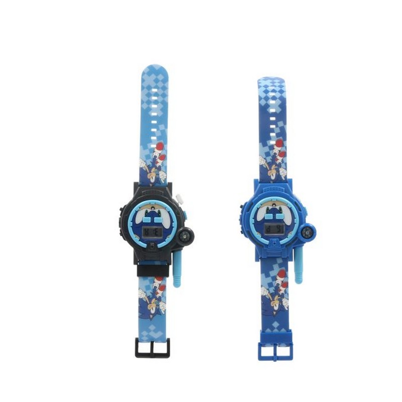 Sonic the Hedgehog Walkie-Talkie Armbåndsure (8 x 24 x 3 cm) | Sonic Elektronik - Temashop