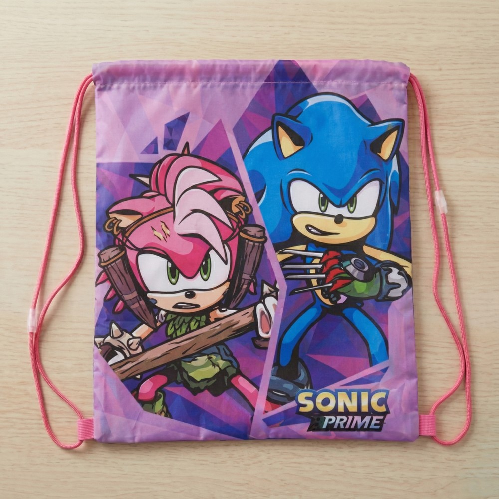 Sonic Sonic & Amy Gymnastikpose (35 x 40 cm) | Sonic Taske / Pung - Temashop
