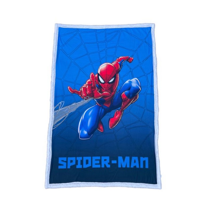 Spiderman® Sherpa Fleecetæppe