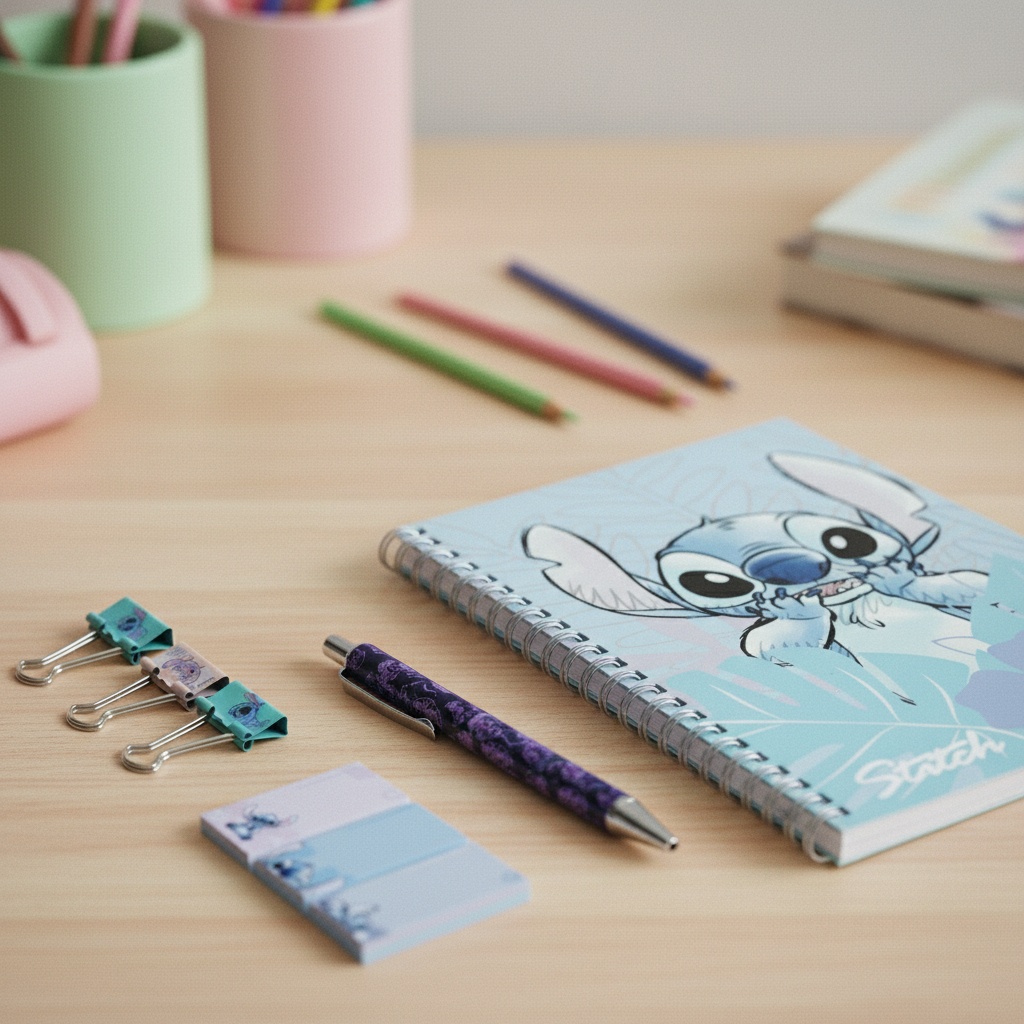 Lilo & Stitch Skrivesæt | Lilo & Stitch Male- & Tegneudstyr - Temashop
