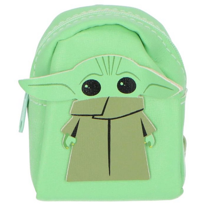 Star Wars Grogu Mini Nøglering Taske (10 x 8,5 x 6 cm) | Star Wars Taske / Pung - Temashop