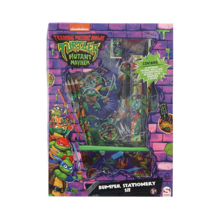 Teenage Mutant Ninja Turtles Skrivesæt 10 Dele | Teenage Mutant Ninja Turtles Male- & Tegneudstyr - Temashop