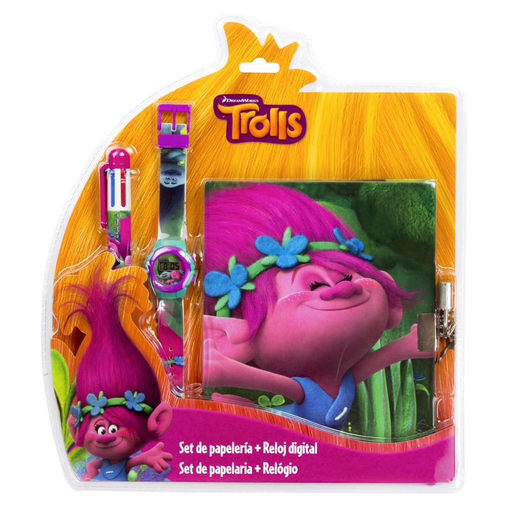 Trolls Dagbogssæt | Trolls Aktivitetssæt - Temashop