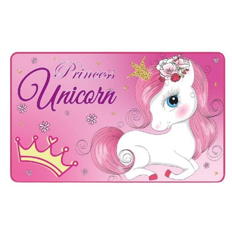 Unicorn Gulvtæppe (75 x 45 cm) | Enhjørning Gulvtæpper - Temashop