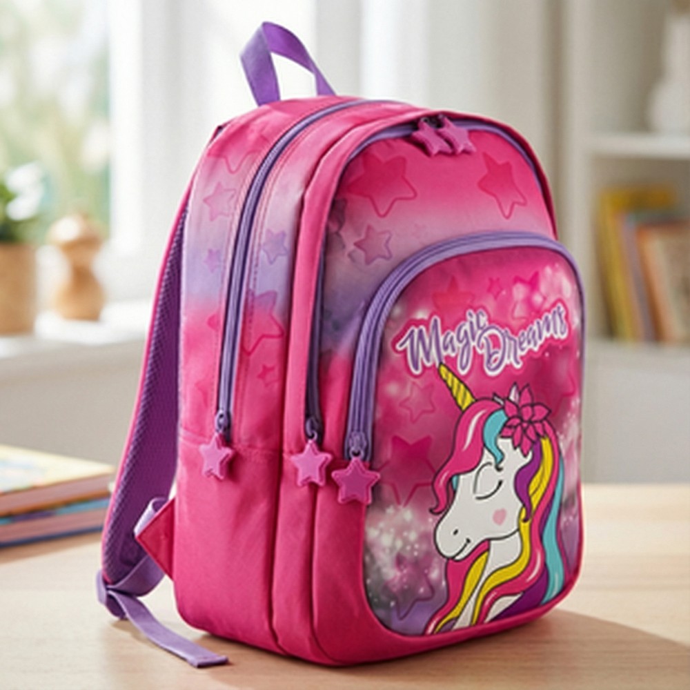 Unicorn Rygsæk Pink | Enhjørning Taske / Pung - Temashop