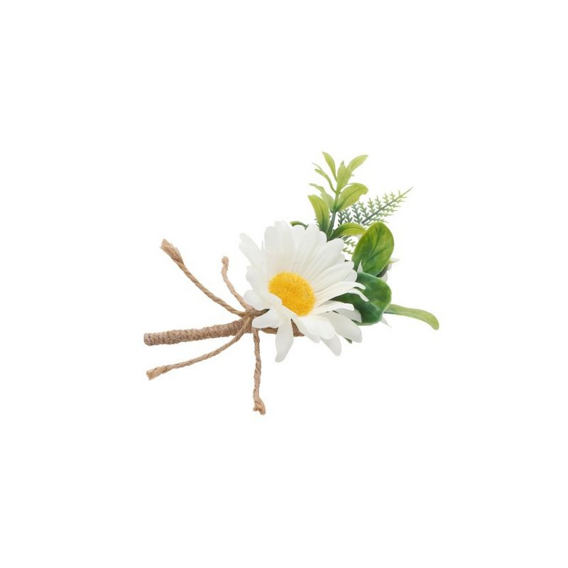 Tusindfryd Blomsterdekoration - 1 stk (9 x 15 cm) | Blomst Kunstige blomster - Temashop