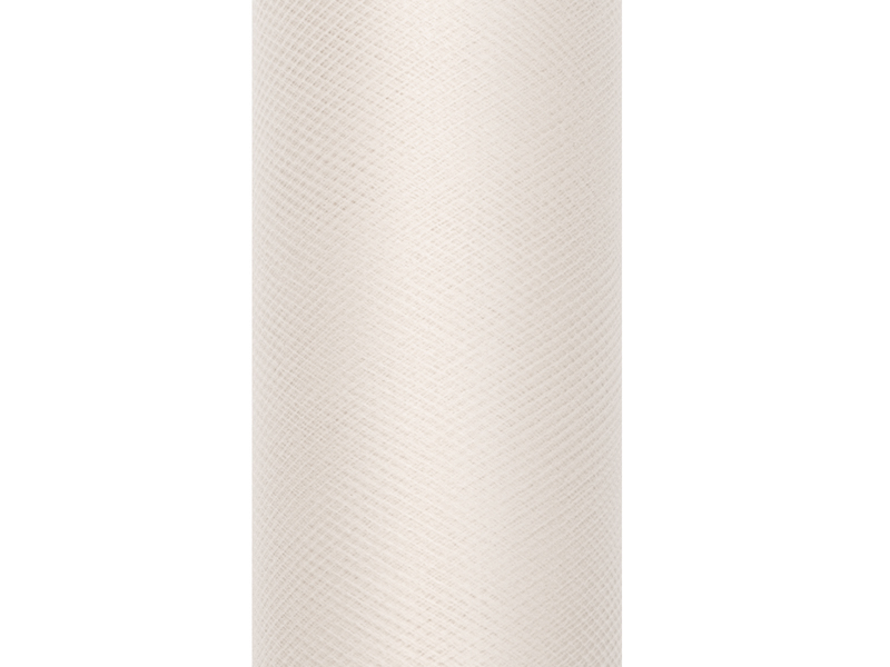 Tyl Stofrulle Cremehvid - 1 rulle (15 cm x 9 m) - Temashop