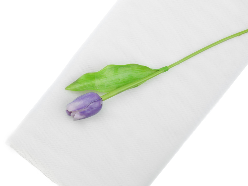 Tyl Stofrulle Hvid - 1 rulle (150 cm) - Temashop