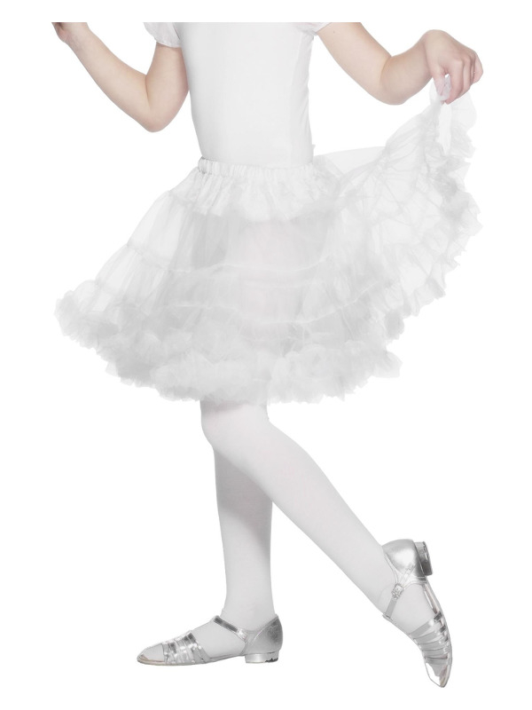 Tylskørt Barn Hvid | Ballerina Bukser / Skørt / Shorts - Beklædning - Temashop