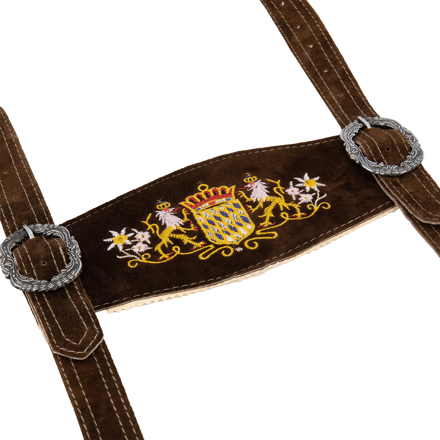 Tyroler Seler Mørkebrun | Oktoberfest Seler - Beklædning - Temashop