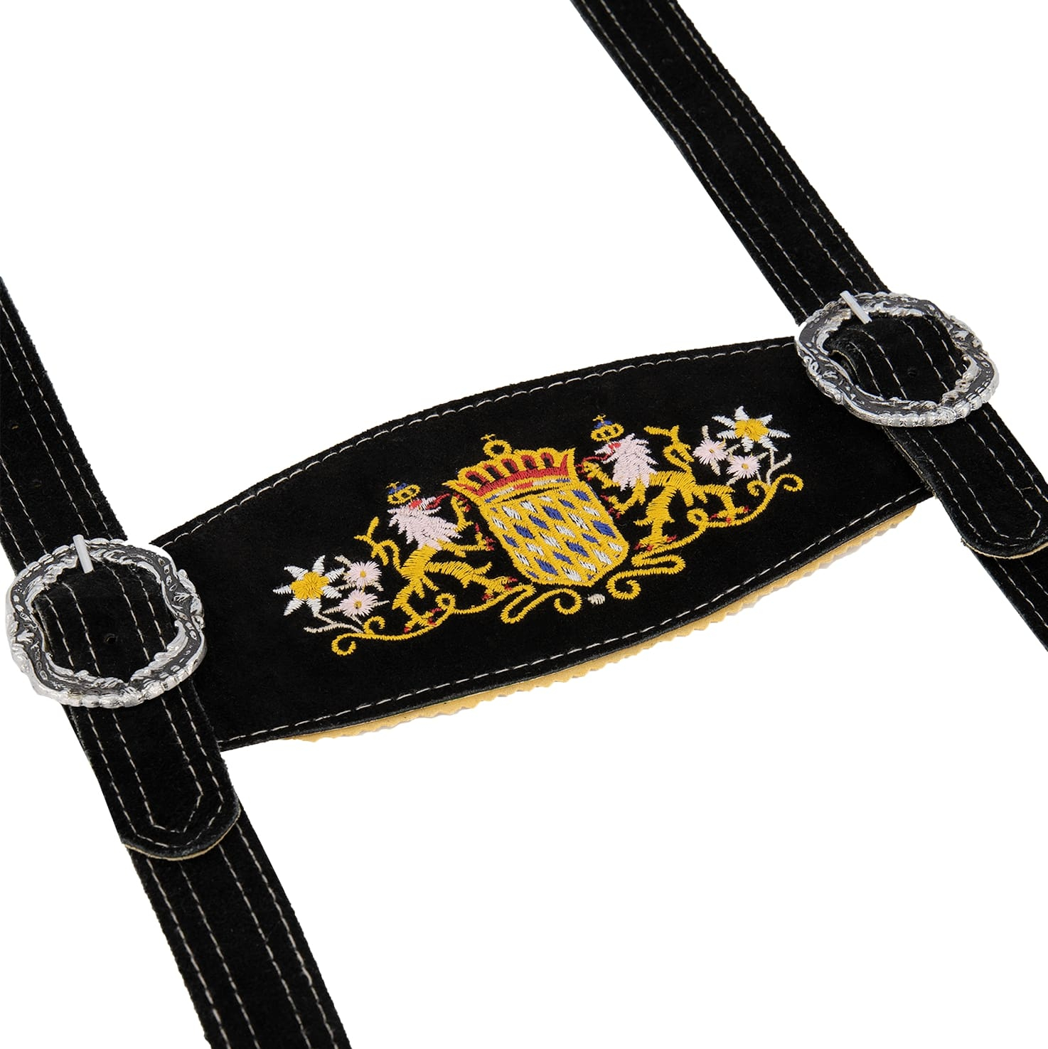 Tyroler Seler Sort | Oktoberfest Seler - Beklædning - Temashop