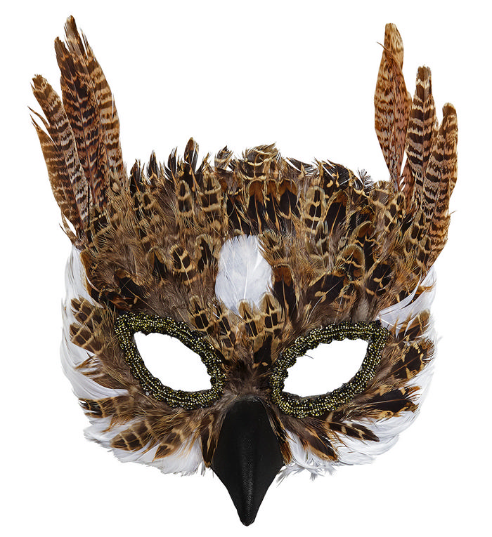 Ugle Maske | Ugle Maske - Hovedtilbehør - Temashop