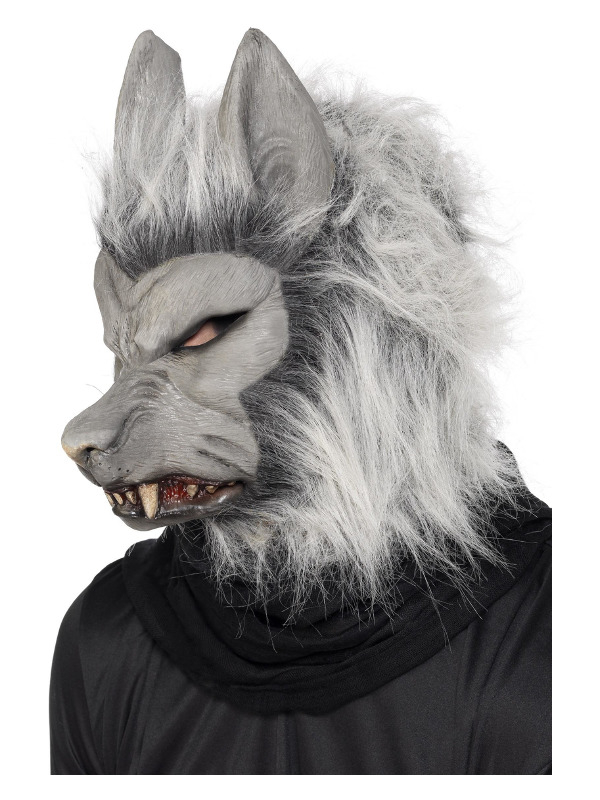 Uhyggelig ulvemaske | Varulf Maske - Hovedtilbehør - Temashop