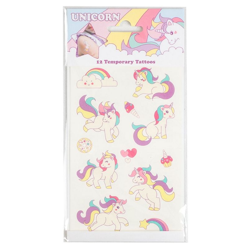 Unicorn Falske Tatoveringer | Enhjørning Tatoveringer - Makeup & Negle - Temashop
