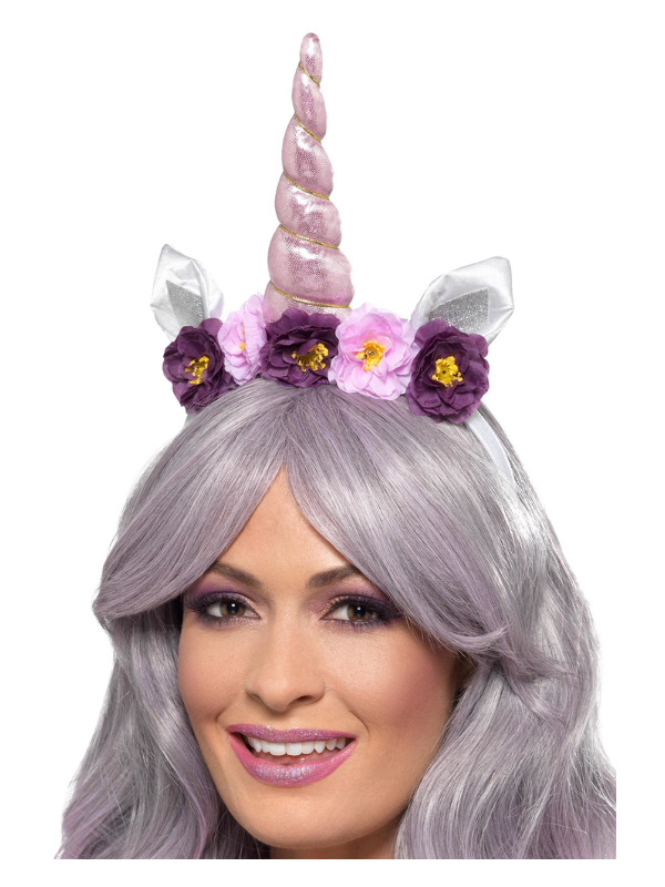 Unicorn Hårbøjle | Enhjørning Hårbøjle / Pandebånd / Hårbånd - Hovedtilbehør - Temashop