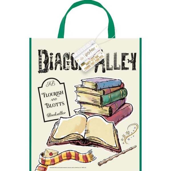 Harry Potter Diagon Alley Goodiebag - 1 stk (13 x 11 cm) | Harry Potter Poser / Goodiebags - Temashop