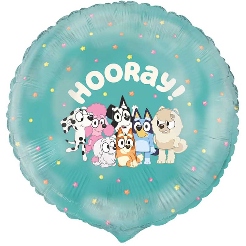 BlueyÂ® Rund Folieballon