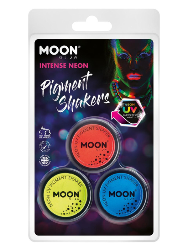 UV Neon Glimmersæt Party | UV / Neon Sminke / Makeup - Makeup & Negle - Temashop