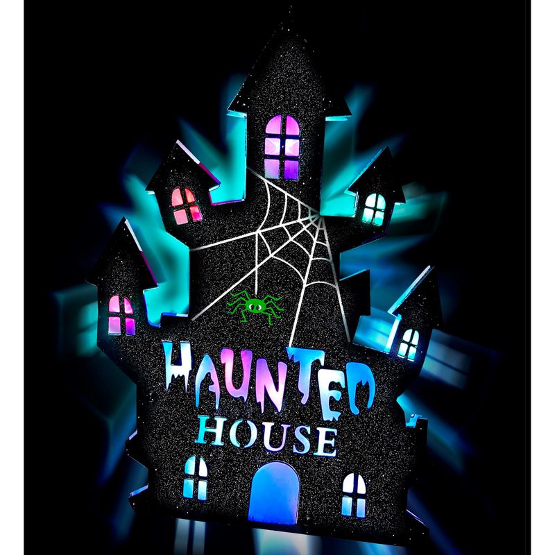 Vægpynt LED Haunted House