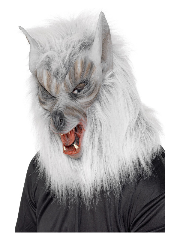 Varulvemaske med Pels | Varulf Maske - Hovedtilbehør - Temashop