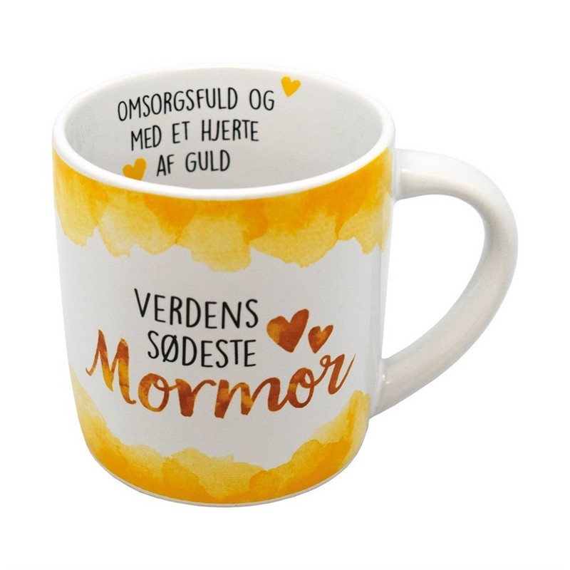 Verdens Bedste Mormor Krus - Temashop