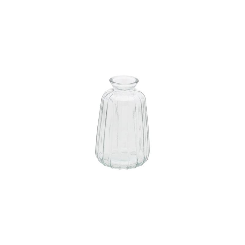 Verone Glasvase Klar - 1 stk (7 x 11 cm) - Temashop