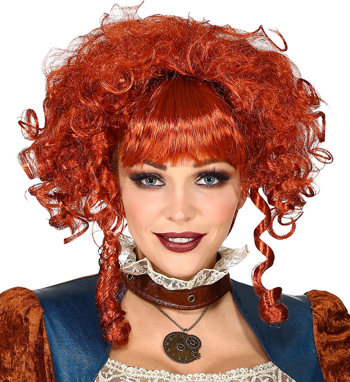 Victoriansk Steampunk Paryk | Steampunk Paryk - Hovedtilbehør - Temashop
