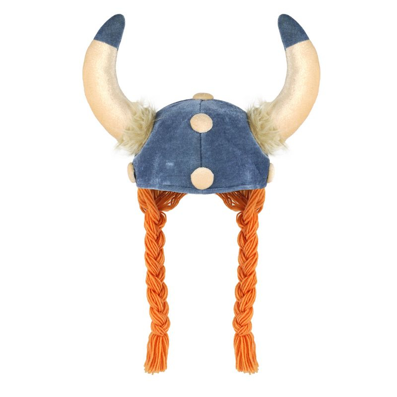 Viking Hjelm Med Fletninger