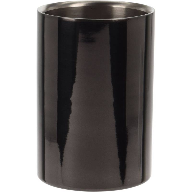 Vinkøler Blank Sort - 1 stk (Ø 12 x 18 cm) - Temashop