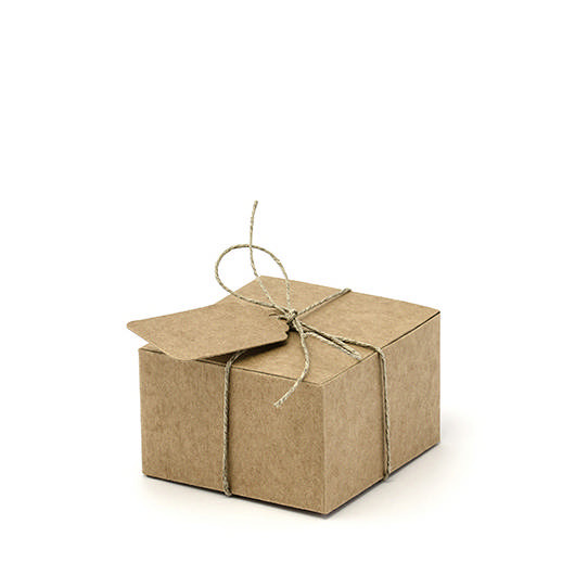Vintage Firkantet Gaveæsker - 10 stk (6 x 3,5 x 5,5 cm) - Temashop