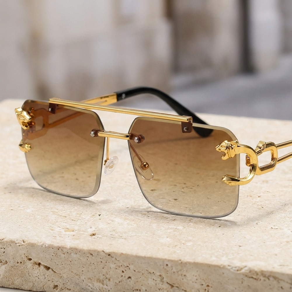 Pimp Leopard Briller | Leopard Briller - Hovedtilbehør - Temashop