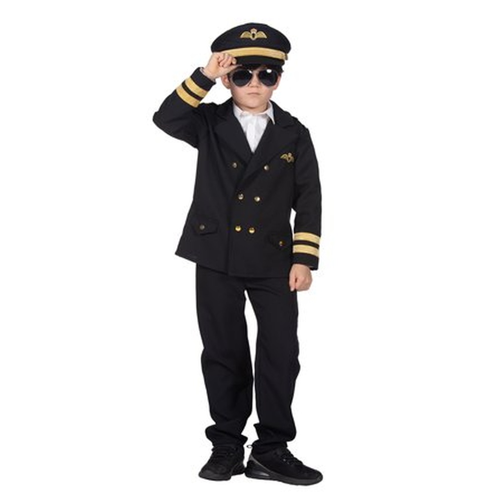Pilot Børnekostume | Pilot udklædning til børn - Temashop