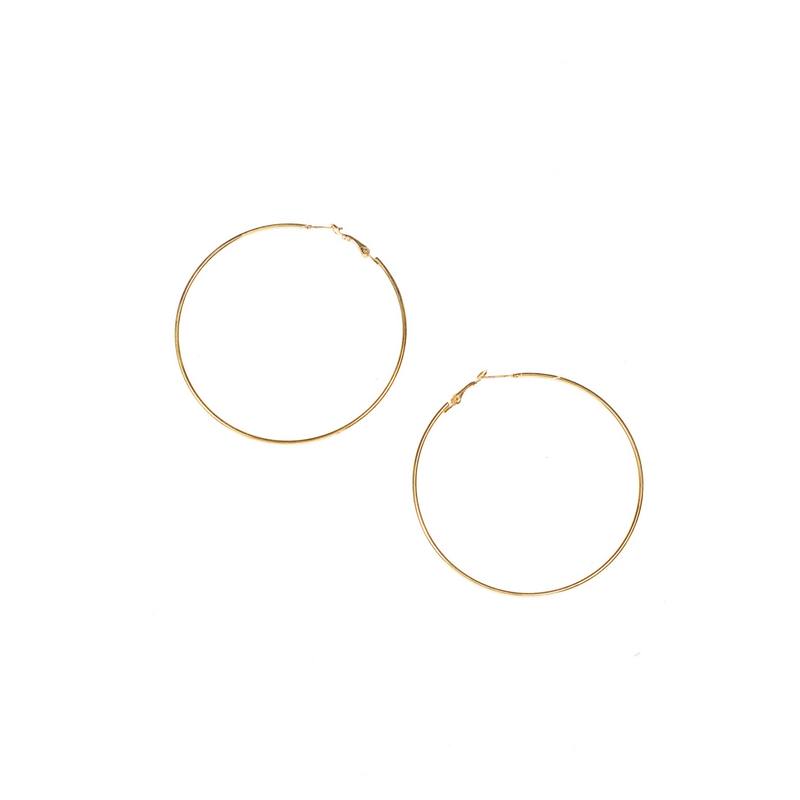 Hoops Øreringe Guld | Øreringe - Smykker - Temashop