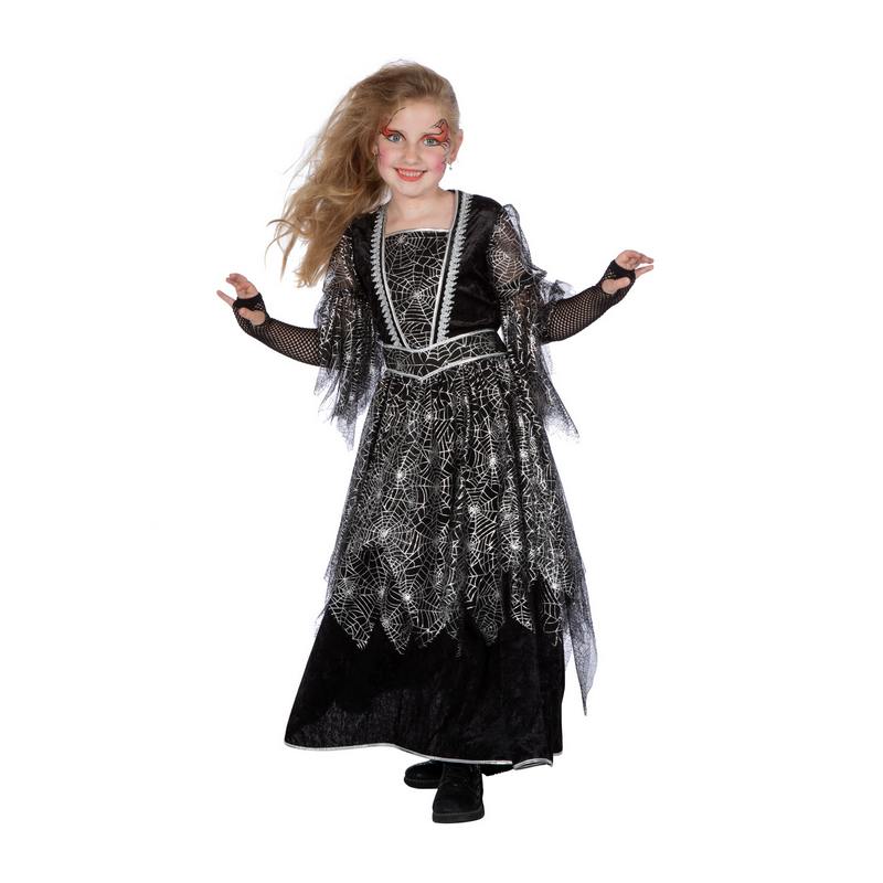 Edderkop Heks Børnekostume