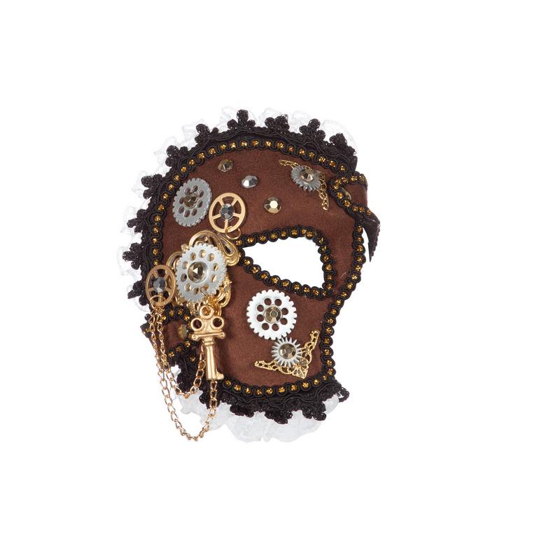 Steampunk Halvmaske