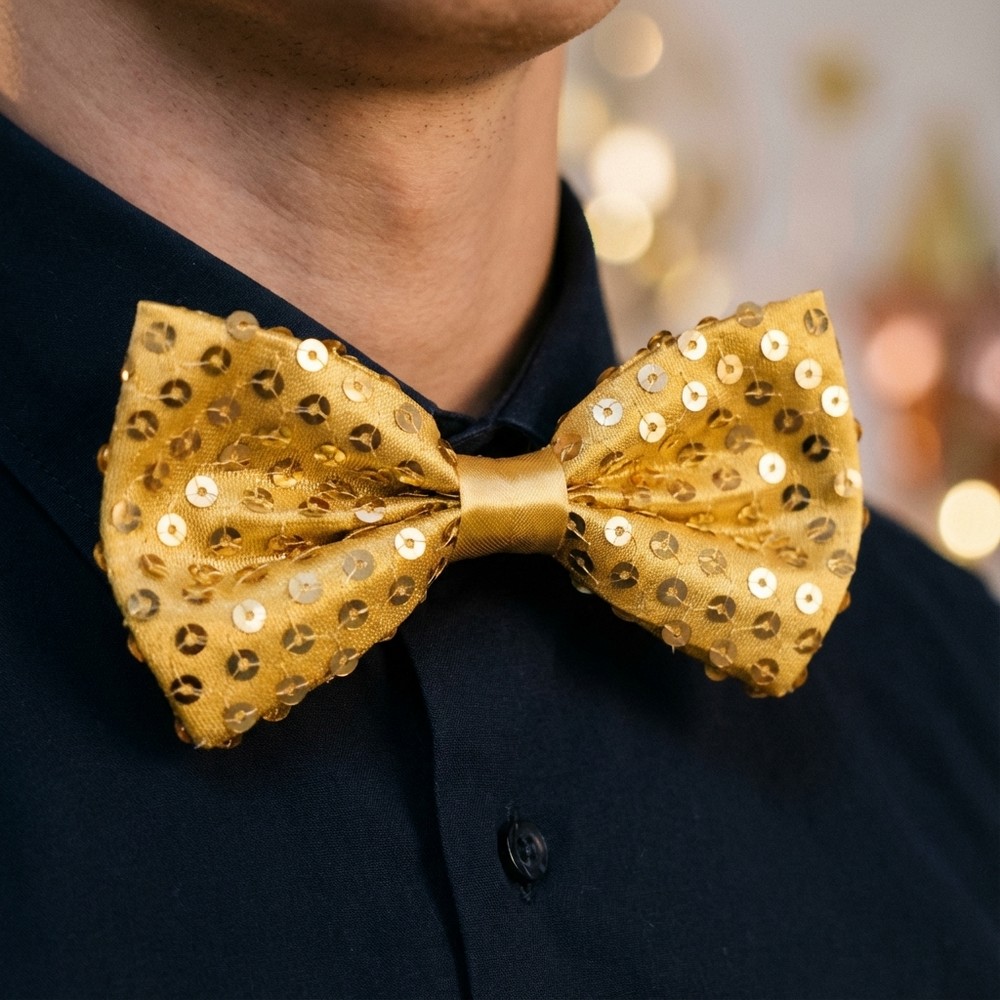 Paillet Butterfly Guld | Guld tema Butterfly - Beklædning - Temashop