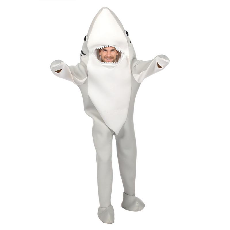 Haj Kostume - Dyr kostume til voksne | Haj kostume til mænd - Temashop