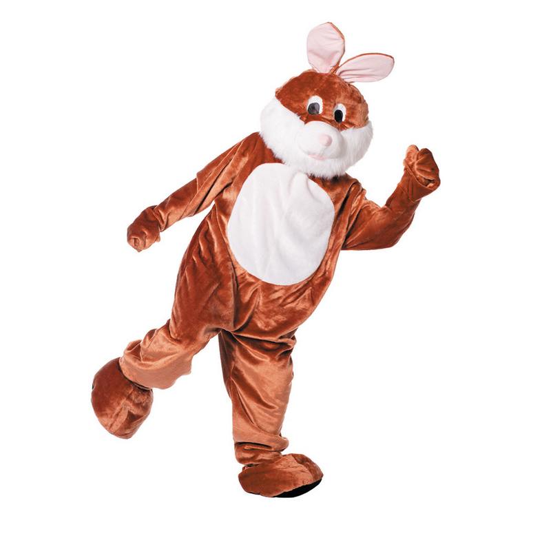 Påskehare Maskot Kostume - Anledninger kostume til voksne i størrelserne M | Påske kostume til mænd - Temashop