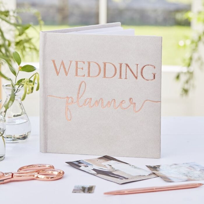 Wedding Planner Bog Grå