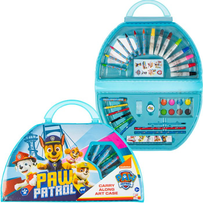 Paw Patrol Chase Maling Sæt | Paw Patrol Male- & Tegneudstyr - Temashop