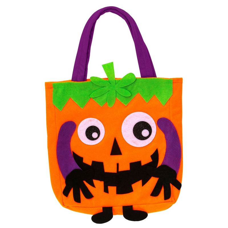 Græskar Trick Or Treat Taske | Græskar Taske / Pung - Kropstilbehør - Temashop