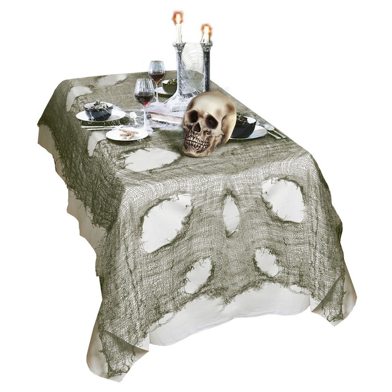 Halloween Stof Grøn