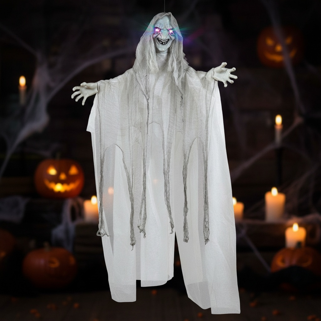 Snurrende Spøgelse Med Lyd & Lys